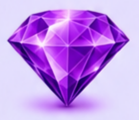 Amethyst gemstone